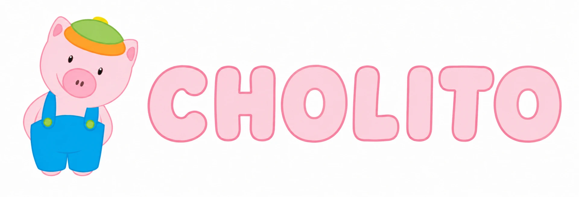 $CHOLITO banner with Cholito the pig mascot